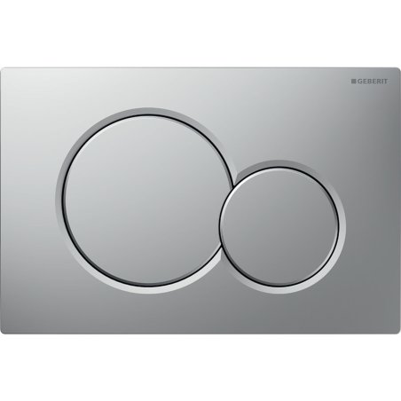 Geberit 115.770.JQ.5 pièce de remplacement de chasse d’eau Plaque de rinçage Chrome