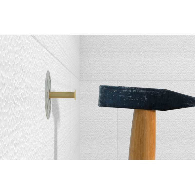 Cheville pour isolant FIF P8/160 FISCHER - Boite de 100 - 548732