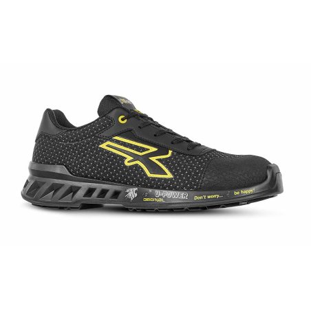 U-Power MATT s ESD Unisexe Adulte Noir, Jaune