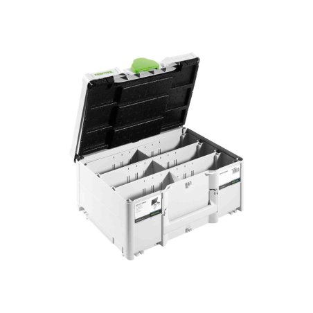 Festool Systainer SORT-SYS3 M 187 Domino Ensemble de boîte à outils Acier inoxydable