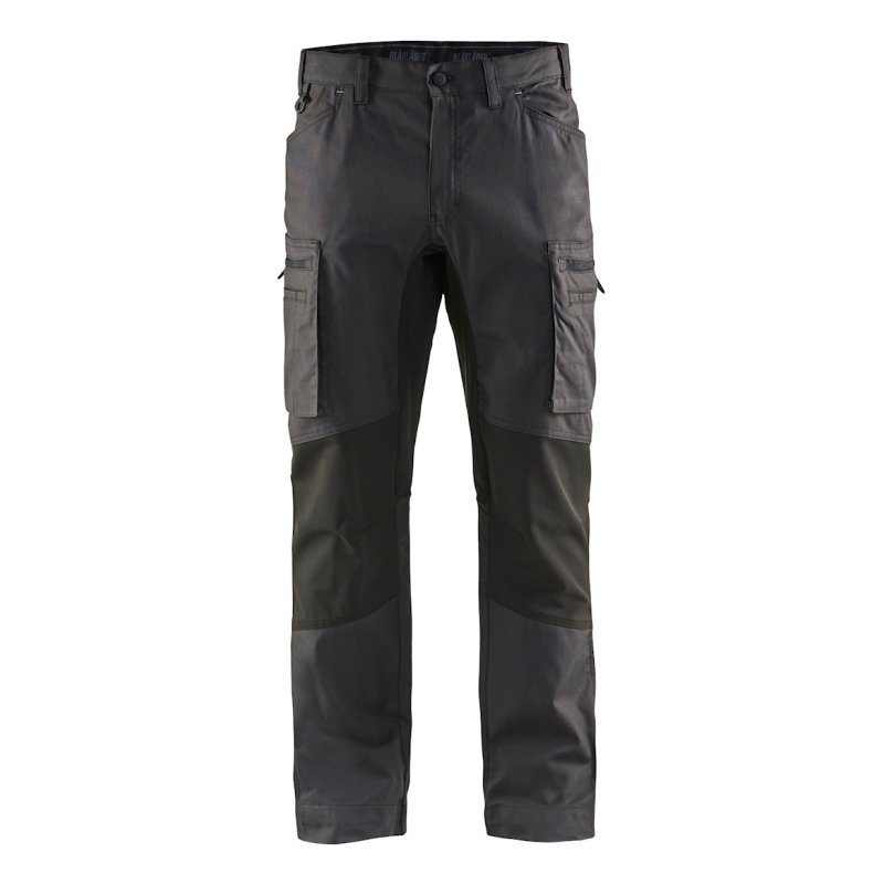 Blakläder 145911469899C48 Pantalons Noir, Gris