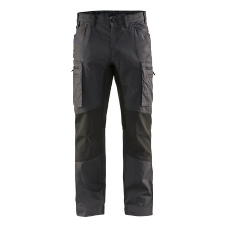 Blakläder 145911469899C48 Pantalons Noir, Gris