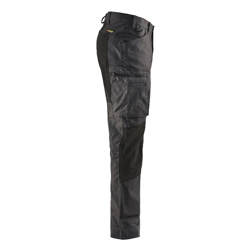 Blakläder 145911469899C48 Pantalons Noir, Gris