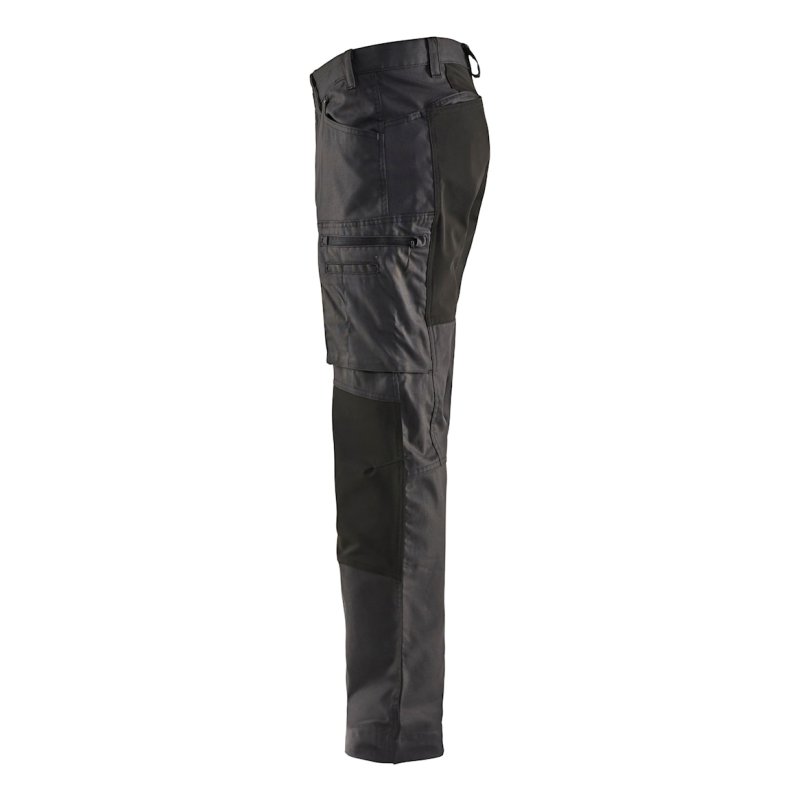 Blakläder 145911469899C48 Pantalons Noir, Gris
