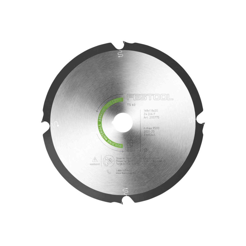 Festool ABRASIVE MATERIALS lame de scie circulaire 16,8 cm 1 pièce(s)