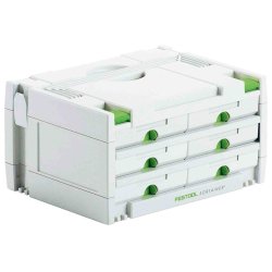 Festool SYS 3-SORT/6 Tool box Green, White