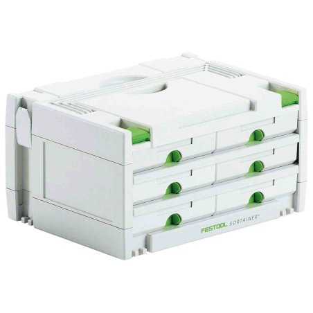Festool SYS 3-SORT/6 Tool box Green, White