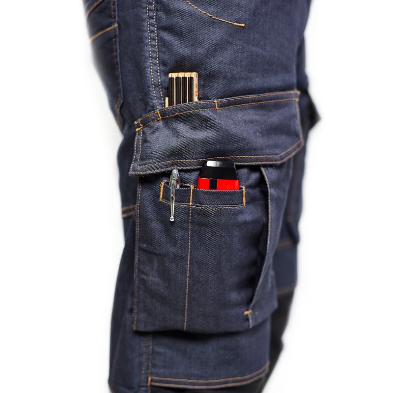 Blakläder 149711418999 Pantalons Noir, Bleu, Marine