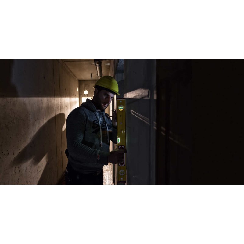 Niveau à bulle STABILA Type 196-2 fioles - led 122cm - 17393