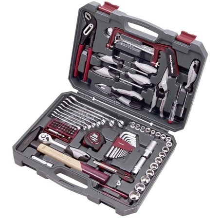Coffret d'outils Basic Line 3/8 KRAFTWERK - 90 pièces - 204.104.100"