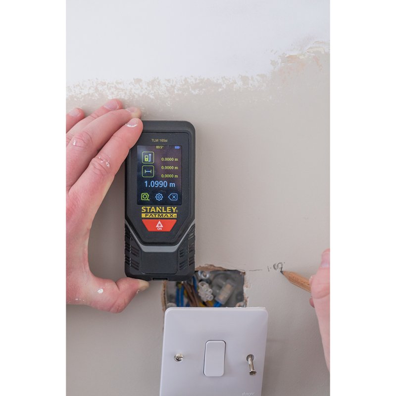 Stanley TLM165I Laser distance meter Black 60 m