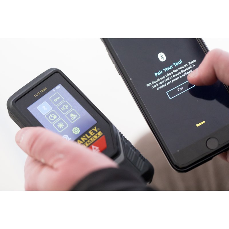 Stanley TLM165I Laser distance meter Black 60 m