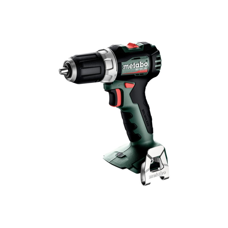 Metabo BS 18 L BL 1700 tr/min Sans clé 900 g Noir, Vert, Rouge, Argent