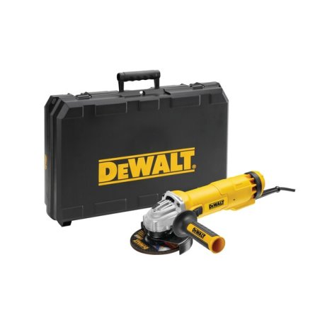 Meuleuse 1200 W 125 mm DEWALT Interrupteur Glissière Disque diamant - DWE4217KD-QS