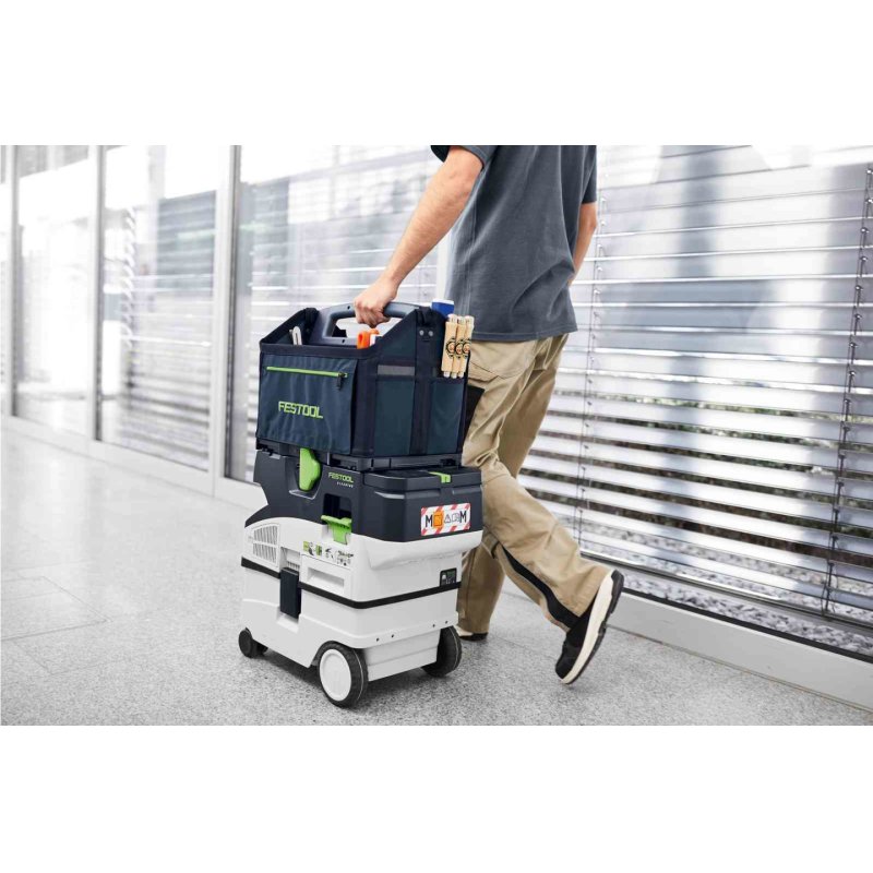 Festool SYS3 T-BAG M Black, Blue, Green Textile