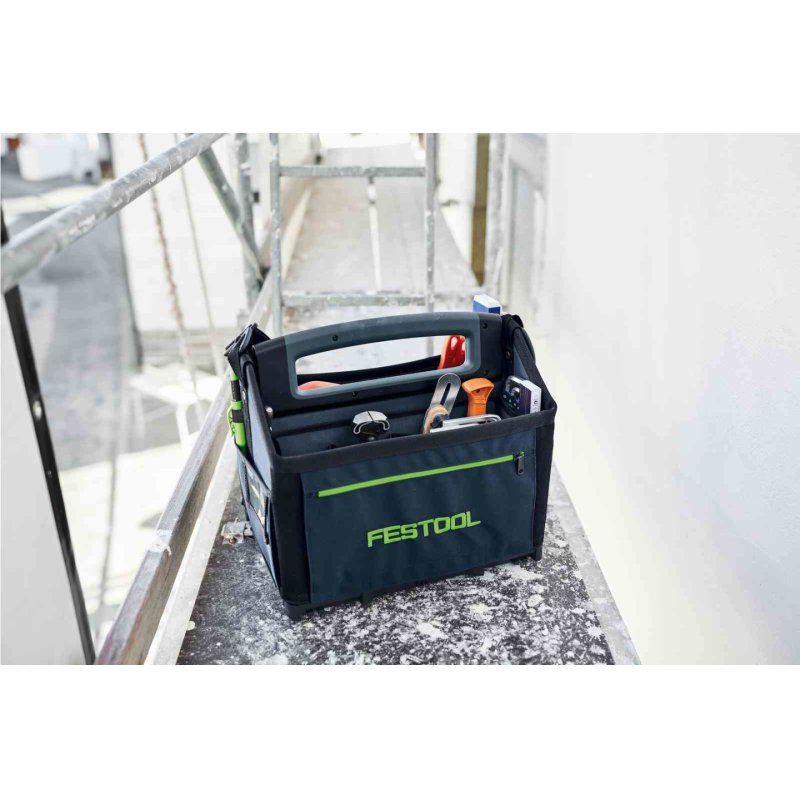 Festool SYS3 T-BAG M Noir, Bleu, Vert Textile
