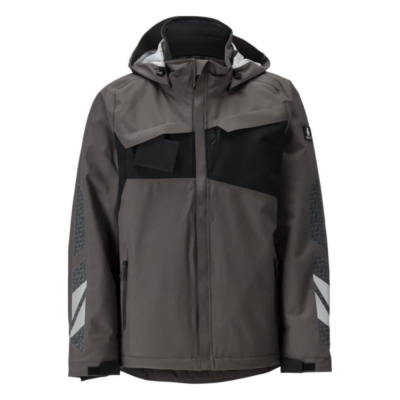 Veste grand froid hiver Accelerate - Anthracite foncé/Noir - T.S - MASCOT - 18035-249-1809-S