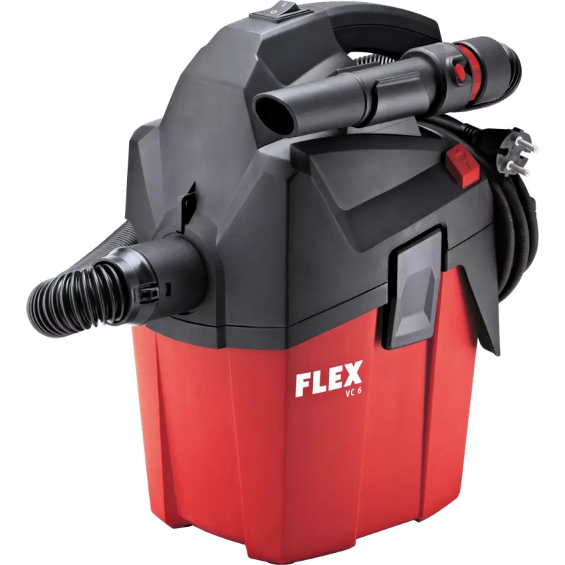 Flex VC 6 L MC Black, Red 1200 W