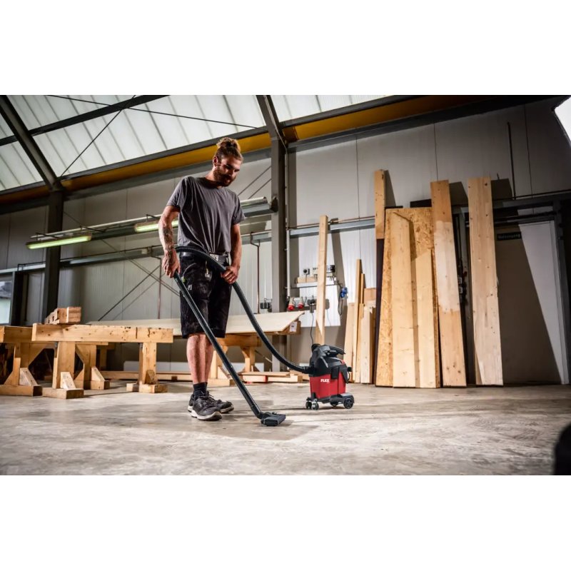 Flex VC 6 L MC Noir, Rouge 1200 W