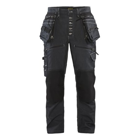 Pantalon artisan BLAKLADER X1900 ? Stretch T.38 - MARINE/NOIR - 199911418999-38