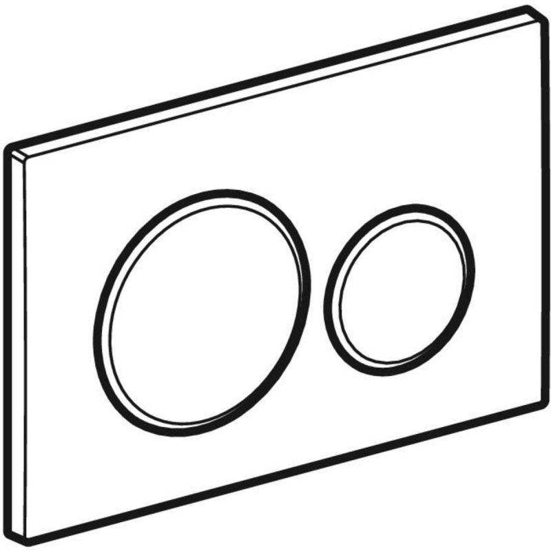 Geberit 115.882.KH.1 flush toilet replacement part Flush plate