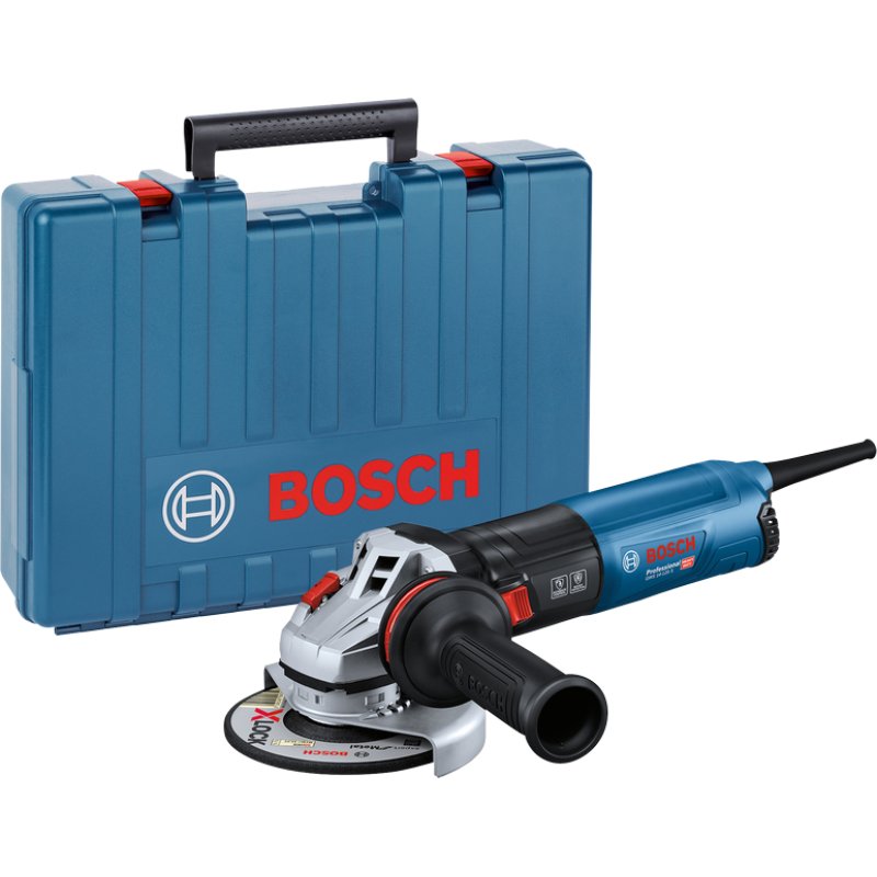 Meuleuse d'angle 125 mm GWS 14-125 S BOSCH en coffret - 06017D0101