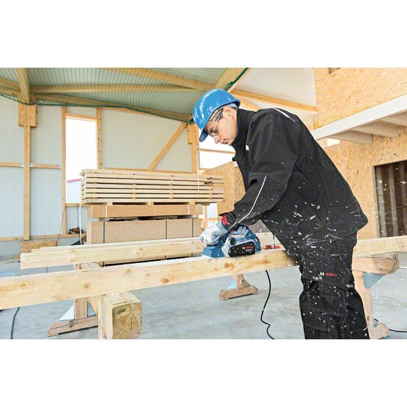 Rabot GHO 26-82D 710W - BOSCH - Avec sac à poussières - 06015A4301