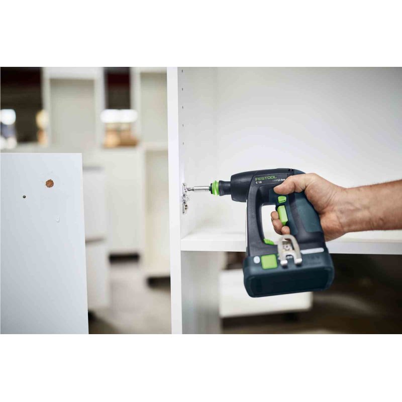 Festool C 18-Basic 1500 tr/min Noir, Bleu