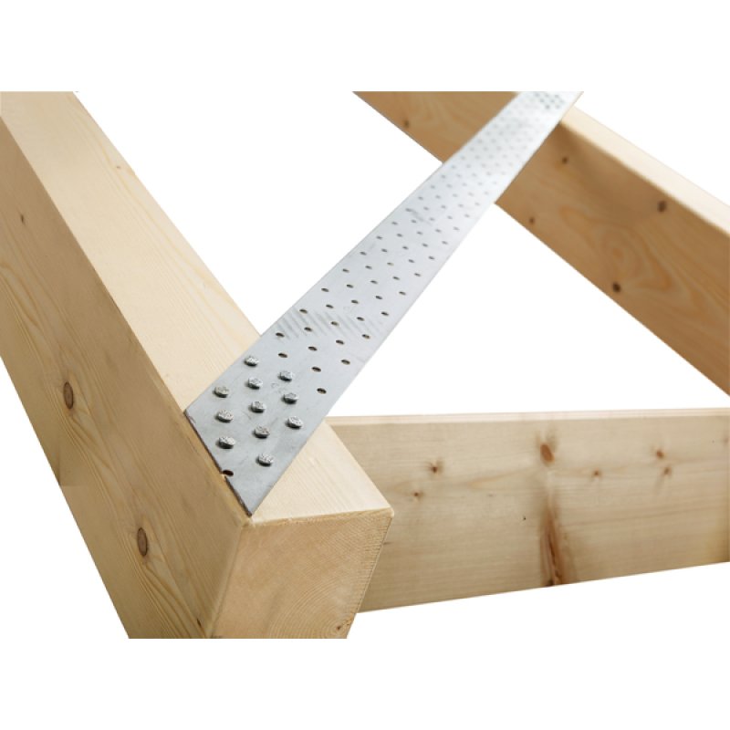 Bande perforée 40x1.5/50m Galva Alberts - 339852