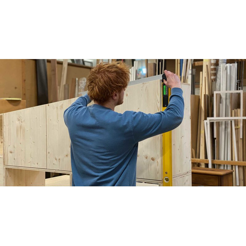 Stabila TECH 700 DA niveau 0,45 m Noir, Jaune