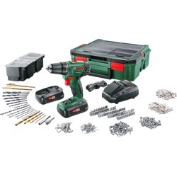 Bosch PSR 1800 SystemBox 1350 tr/min Sans clé 1,2 kg Noir, Vert, Rouge