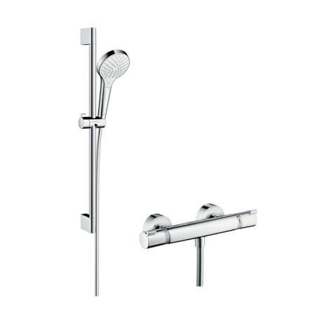 Combi douche Vario avec barre 65 cm - Ecostat Comfort - HANSGROHE - 27013400