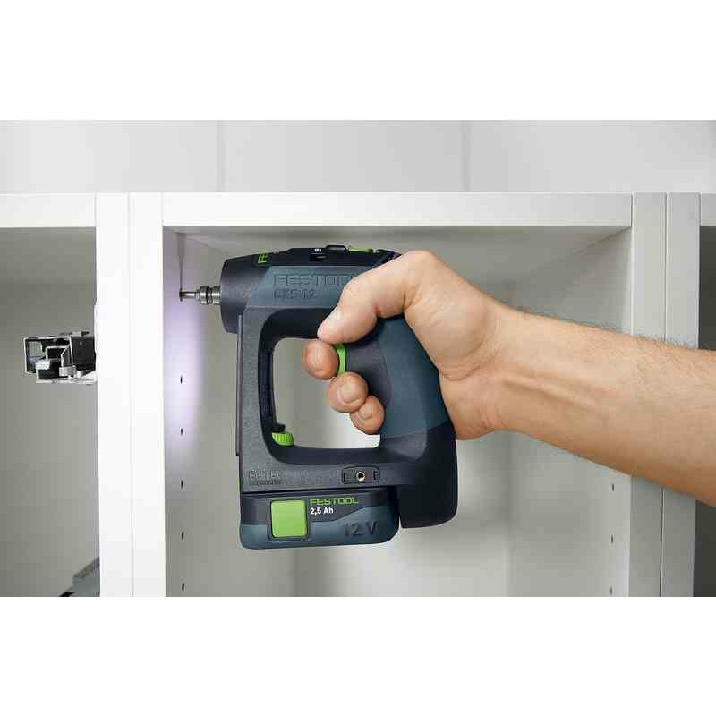 Perceuse-visseuse sans fil CXS 12 2,5-Plus - FESTOOL - avec 2 batteries 12V 2.5 Ah - chargeur - systainer - 576864