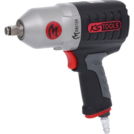 KS Tools MONSTER 1/2" 7930 tr/min 931 N·m Noir, Gris, Rouge, Argent