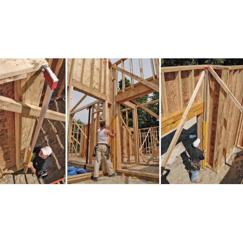 Niveau à bulle télescopique STABILA Type 106 t 183 ? 315cm - 17708