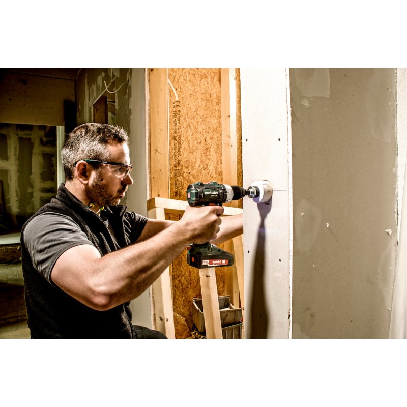 Perceuse à percussion METABO - SB 18V - LT BL 2 x 4,0 Ah Li-Power, ASC 55, coffret - 602316500