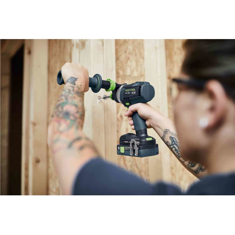 Festool QUADRIVE TPC 18/4 I-Basic 3600 RPM Keyless 1.9 kg Black, Blue