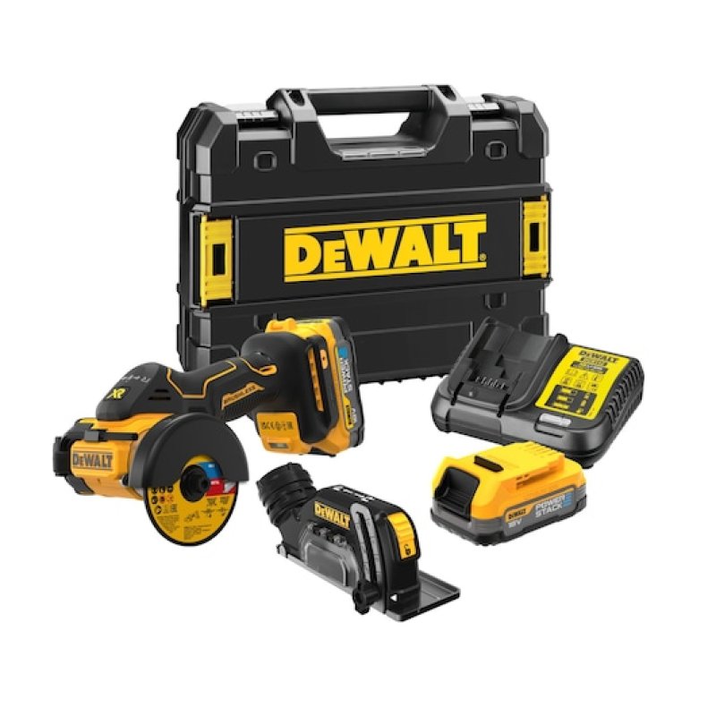 Meuleuse 76 mm XR 18V 1.7Ah Li-Ion brushless DEWALT - DCS438E2T-QW