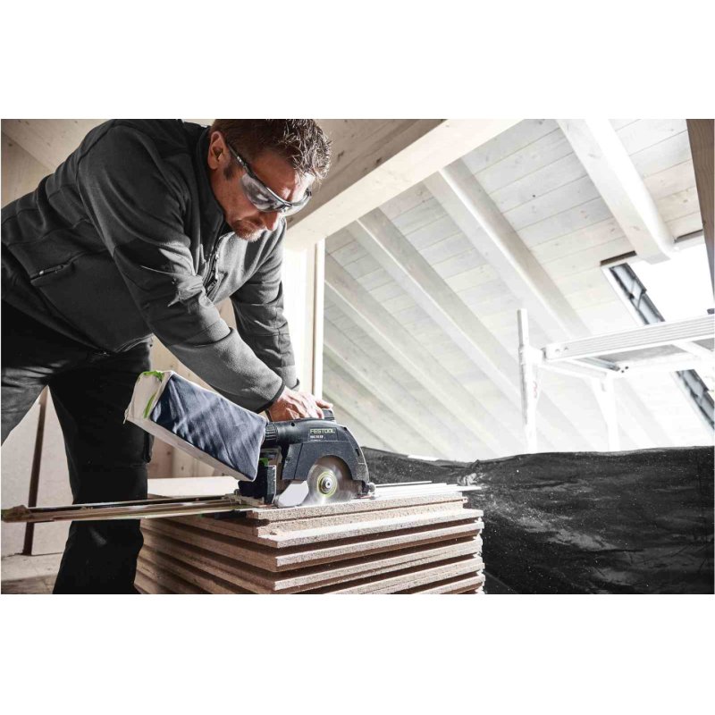 Festool HKC 55 EB-Basic 16 cm Bleu, Gris 4500 tr/min