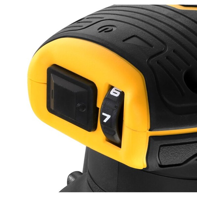 Ponceuse excentrique XR 18V 125 mm Brushless DEWALT - 2 batteries 5.0Ah coffret TSTAK - sans chargeur - DCW210P2-QW