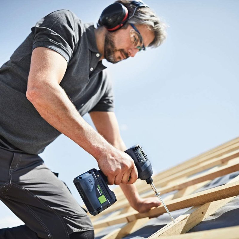 Visseuse à chocs sans fil TID 18-Basic FESTOOL - 2 batterie, chargeur - en Systainer3 - 576482