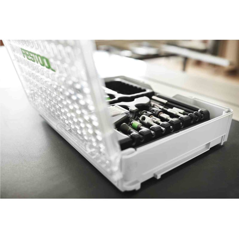 Set de montage FESTOOL SYS3 M 89 ORG CE-SORT - 104 accessoires - 576804