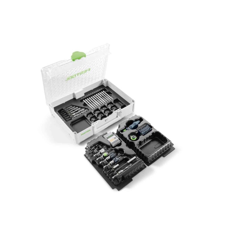 Set de montage FESTOOL SYS3 M 89 ORG CE-SORT - 104 accessoires - 576804