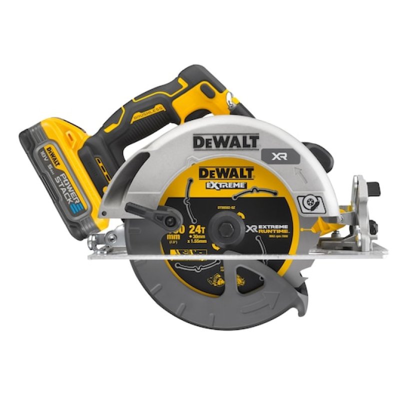 Scie Circulaire XR 18V Sans Fil Advantage 5Ah Li-Ion Brushless 190 mm DEWALT DCS573H2T-QW