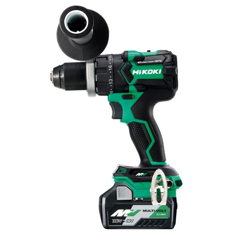 Hikoki DS36DCWRZ visseuse électrique et visseuse à percussion 2200 tr/min Noir, Vert, Gris