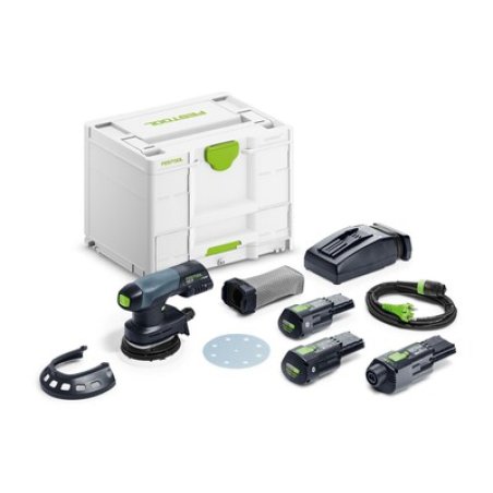 Ponceuse excentrique sans fil ETSC 125 3,0 I-Set - FESTOOL - avec 2 Batteries 18V 3.0Ah - chargeur - Systainer - 578142