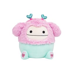 Squishmallows - 19 cm Love - Bessem the Mint and Pink Bigfoot