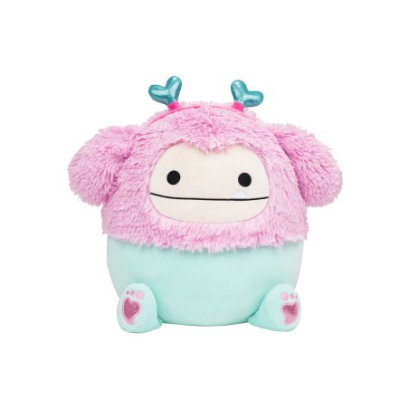 Squishmallows - 19 cm Love - Bessem the Mint and Pink Bigfoot