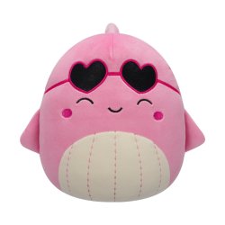 Squishmallows - 19 cm Love - Val the Pink Whale