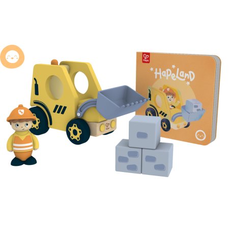 Hape - The Buzzing Bulldozer With Sound (87-3439)